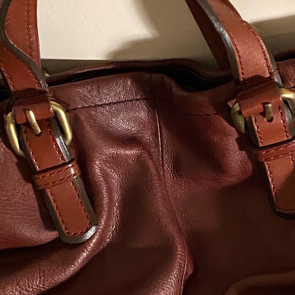 Fossil Authentic Saddle Bag - image 5